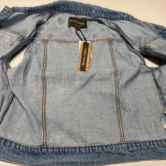 Reserve Fairfax | Groovy Embellished Denim Vest NWT - Picture 5 of 9